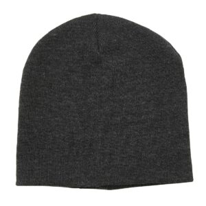 Legend Skull Beanie – Heathered Knit Beanie – 4405