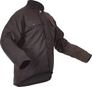 Caution Oilskin Jacket Long Sleeve – Brown PCO1360