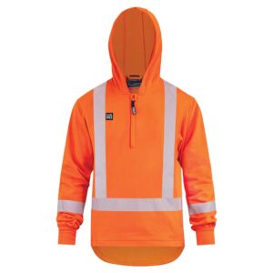 Arcguard FR Hooded Sweatshirt 18.4CAL TTMC X-Tape Inheratex Orange