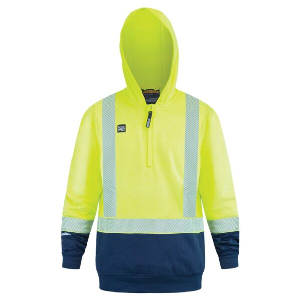 Arcguard Hoodie Inheratex 18.4, Day/Night, Yellow/Navy