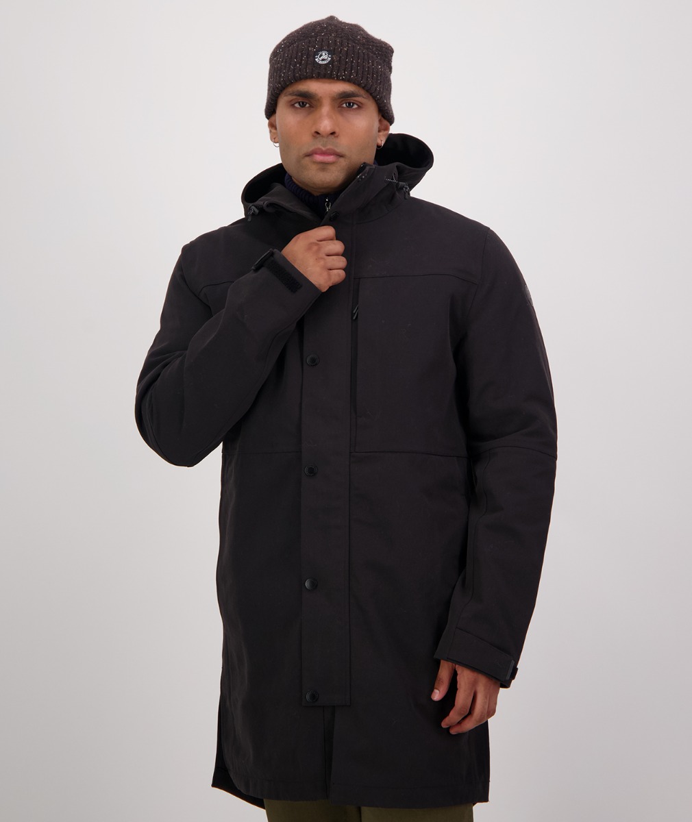 Swanndri Thunderstorm Jacket V2 Rain Jacket - Black - Safety1st