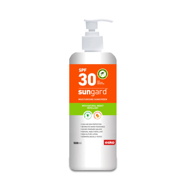 Sunscreen SPF30 with natural insect repellent 500ml Tube